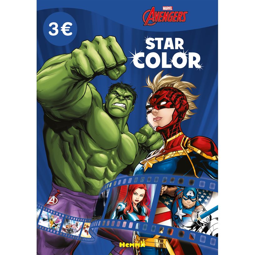 9782508048999-Marvel Avengers - Star Color - Hulk et Captain Marvel-P_400007124_1-0