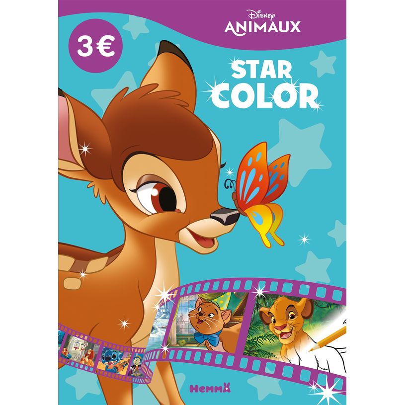 9782508049002-Disney animaux - Star Color - Bambi-P_400007125_1-0