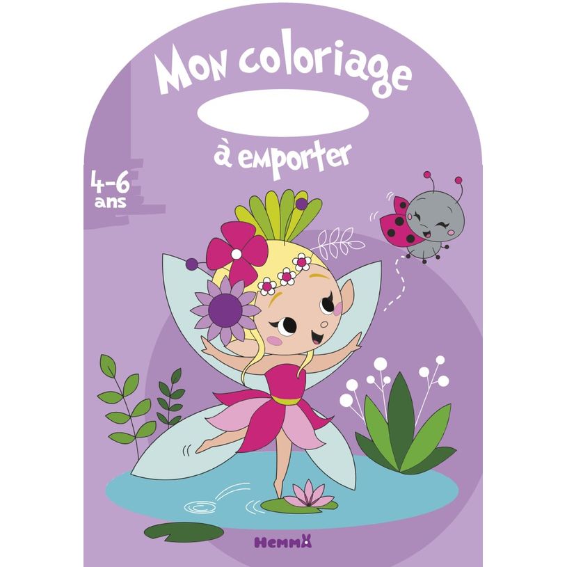 9782508042911-Mon coloriage à emporter (4-6 ans) - Fée et coccinelle-P_400007140_1-0
