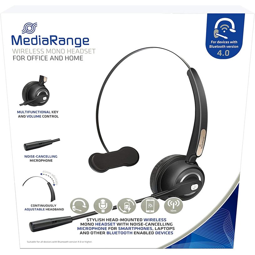 4260664870616-MediaRange MROS305 -  Casque mono sans fil avec microphone - noir-P_400007188_2-1