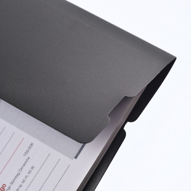 3147280205224-Agenda Oxford Office - 1 semaine sur 2 pages - 21 x 29,7 cm - gris/noir - Hamelin-P_400007216_3-2