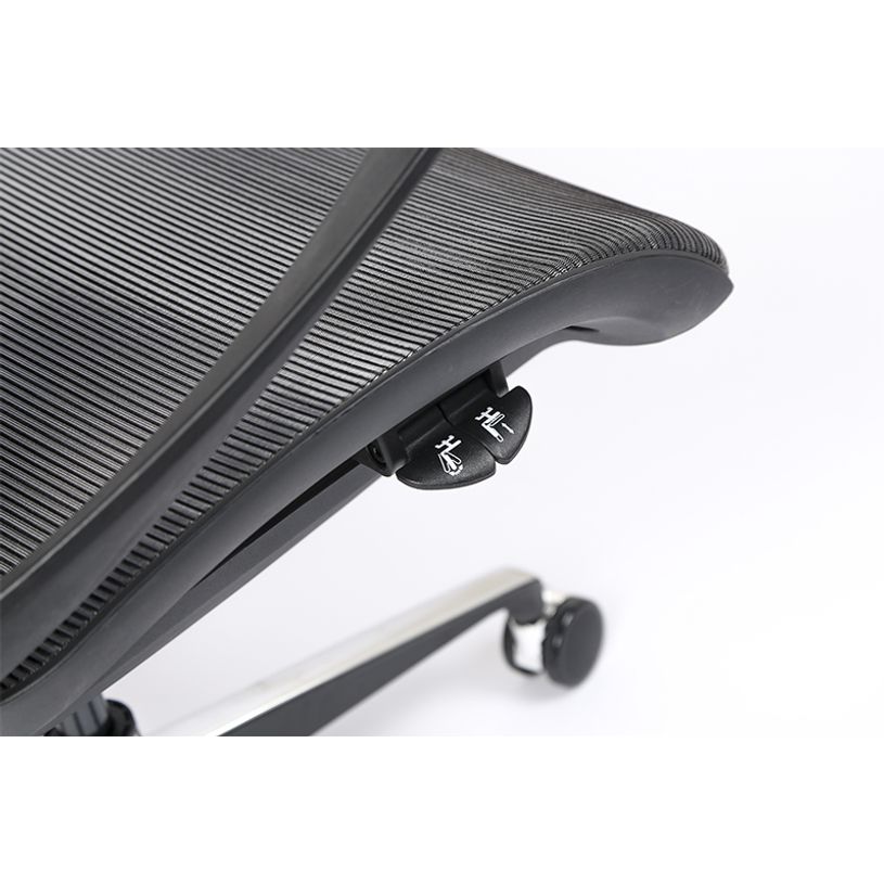 3701338801051-Fauteuil de bureau ergonomique ELVIRA - accoudoirs fixes - appuie-tête fixe - noir-P_400007265_10-9