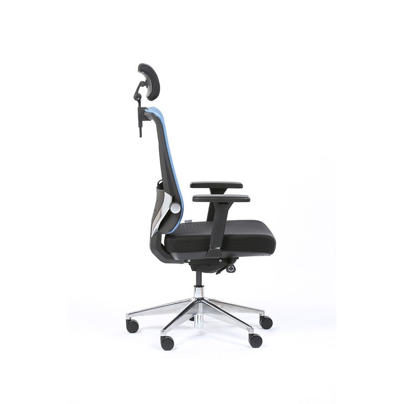 3701338801082-Fauteuil de bureau ergonomique SYNEC - accoudoirs réglables - appuie-tête réglable - no-P_400007266_3-2