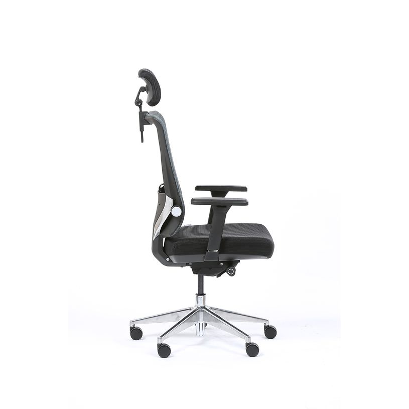 3701338801068-Fauteuil de bureau ergonomique SYNEC - accoudoirs réglables - appuie-tête réglable - no-P_400007268_3-2