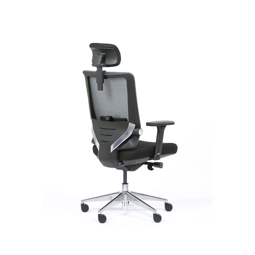 3701338801068-Fauteuil de bureau ergonomique SYNEC - accoudoirs réglables - appuie-tête réglable - no-P_400007268_5-4