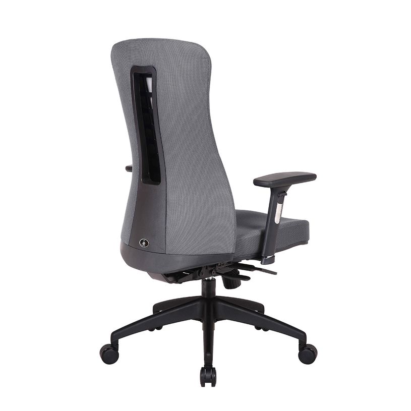 3701338800900-Fauteuil de bureau SOMERSET - accoudoirs réglables - gris-P_400007269_5-4