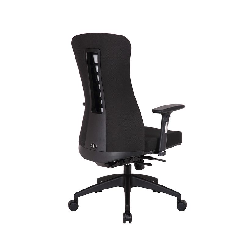3701338800870-Fauteuil de bureau SOMERSET - accoudoirs réglables - noir-P_400007270_6-5