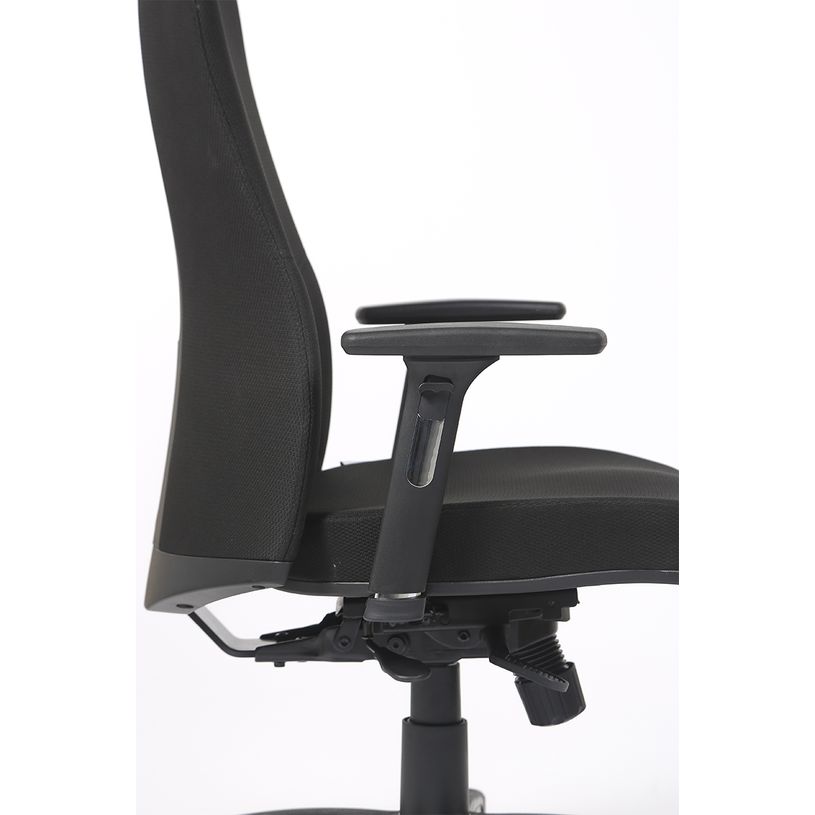 3701338800870-Fauteuil de bureau SOMERSET - accoudoirs réglables - noir-P_400007270_9-8