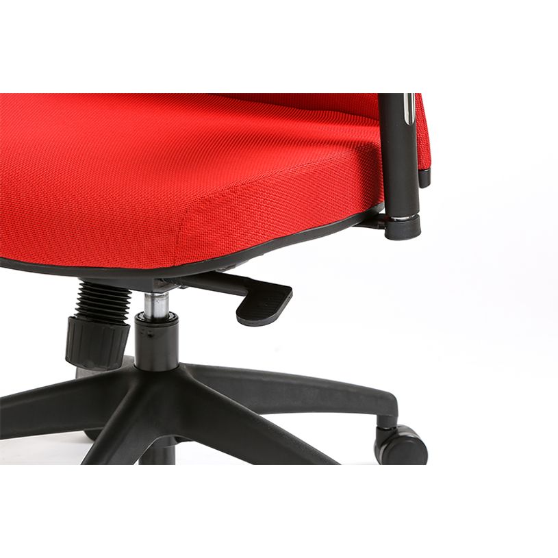 3701338800894-Fauteuil de bureau SOMERSET - accoudoirs réglables - rouge-P_400007271_12-11