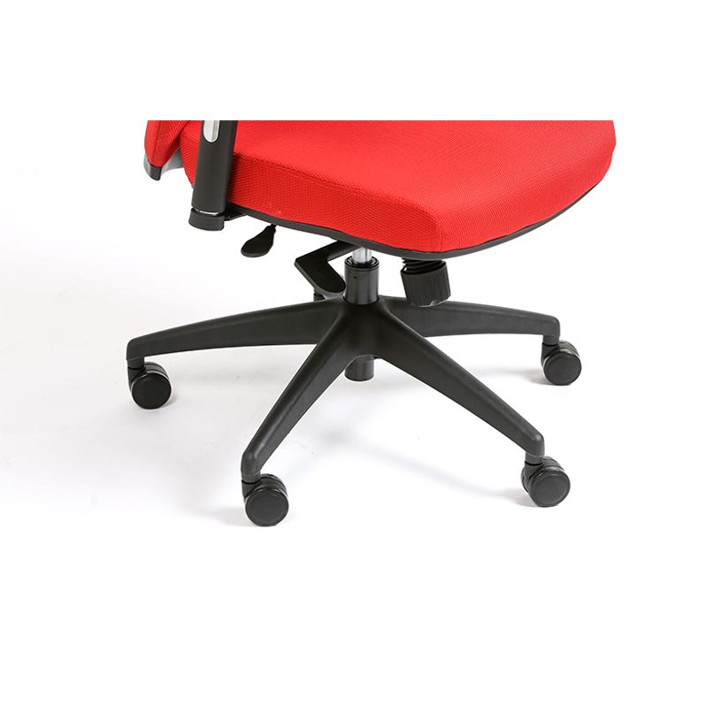 3701338800894-Fauteuil de bureau SOMERSET - accoudoirs réglables - rouge-P_400007271_13-12