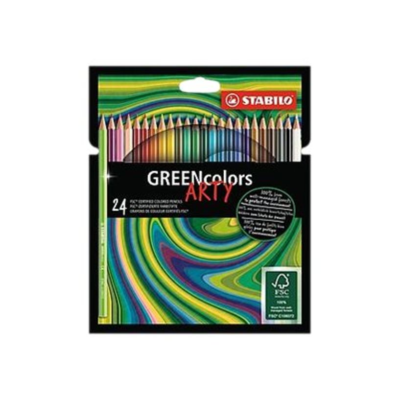 4006381547260-STABILO GREENcolors Arty - 24 Crayons de couleur-P_400007292_1-0