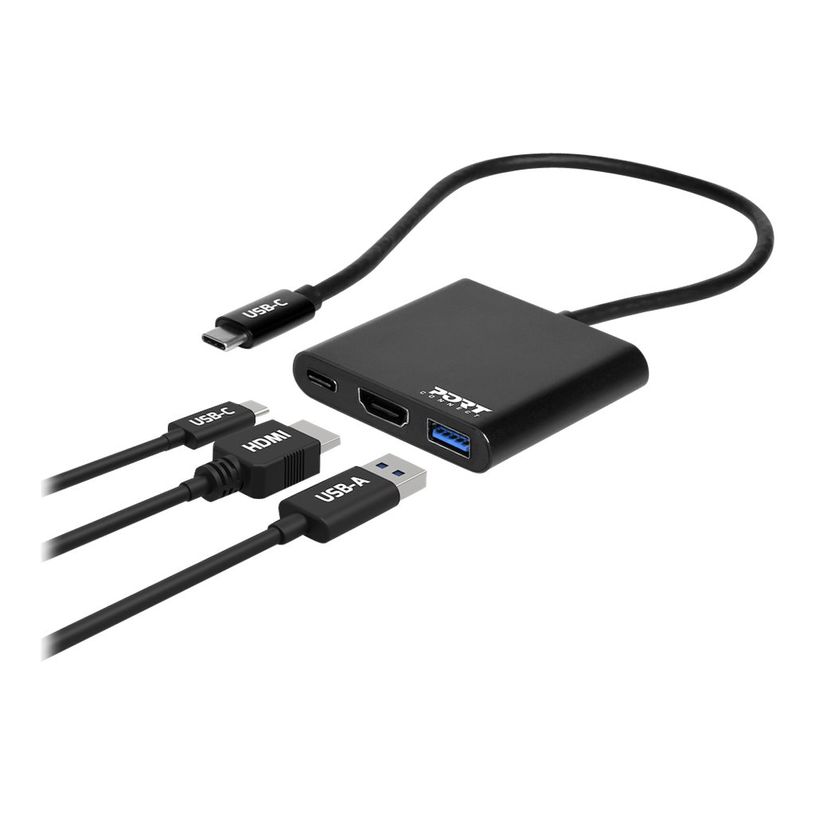 3567049001407-PORT Connect - mini station d'accueil USB-C pour PC et Mac - HDMI, USB 3.0-P_400007441_1-0