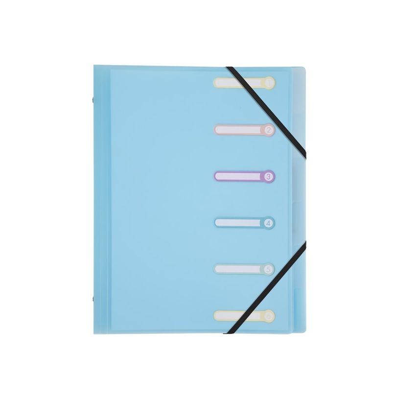 3130630561705-Exacompta Chromaline - Trieur polypro 6 positions - disponible dans différentes couleurs -P_400007504_9-0