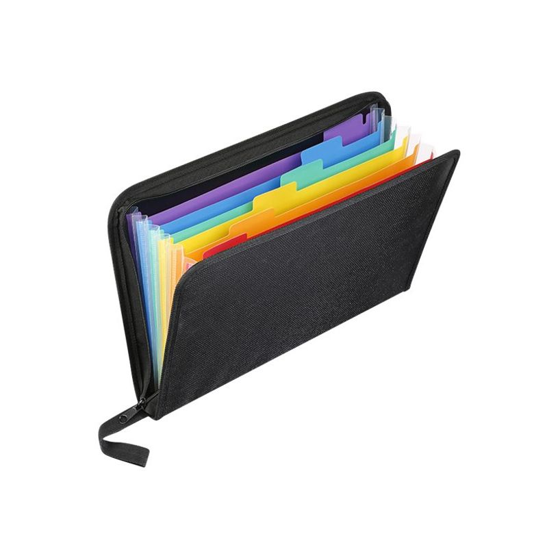 3135259992671-Viquel Rainbow Class - Trieur à soufflet 6 positions - A4 - noir opaque-P_400007512_1-0