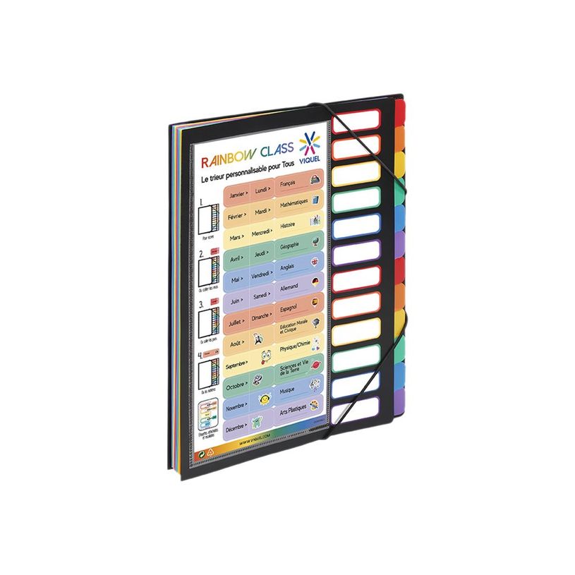 3135259991674-Viquel Rainbow Class - Trieur extensible 12 positions-P_400007513_1-0