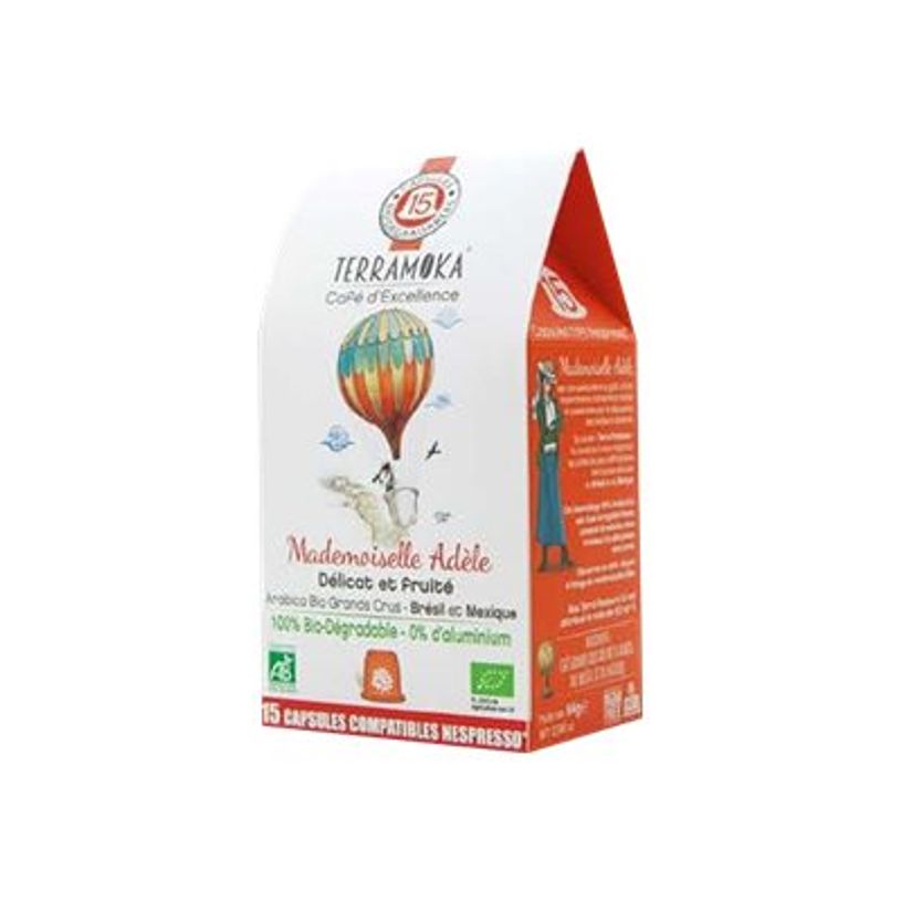3760264900016-Terramoka Mademoiselle Adèle - 15 capsules de café type Nespresso - arabica-P_400007541_1-0