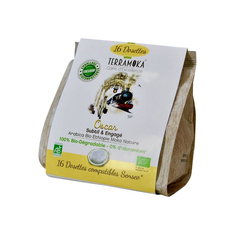 3760264901532-Terramoka Sir Oscar - 16 dosettes de café type Senseo-P_400007561_1-0