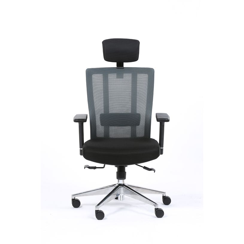 3701338800962-Fauteuil de bureau OFFSEAT - accoudoirs réglables - noir-P_400007599_3-2