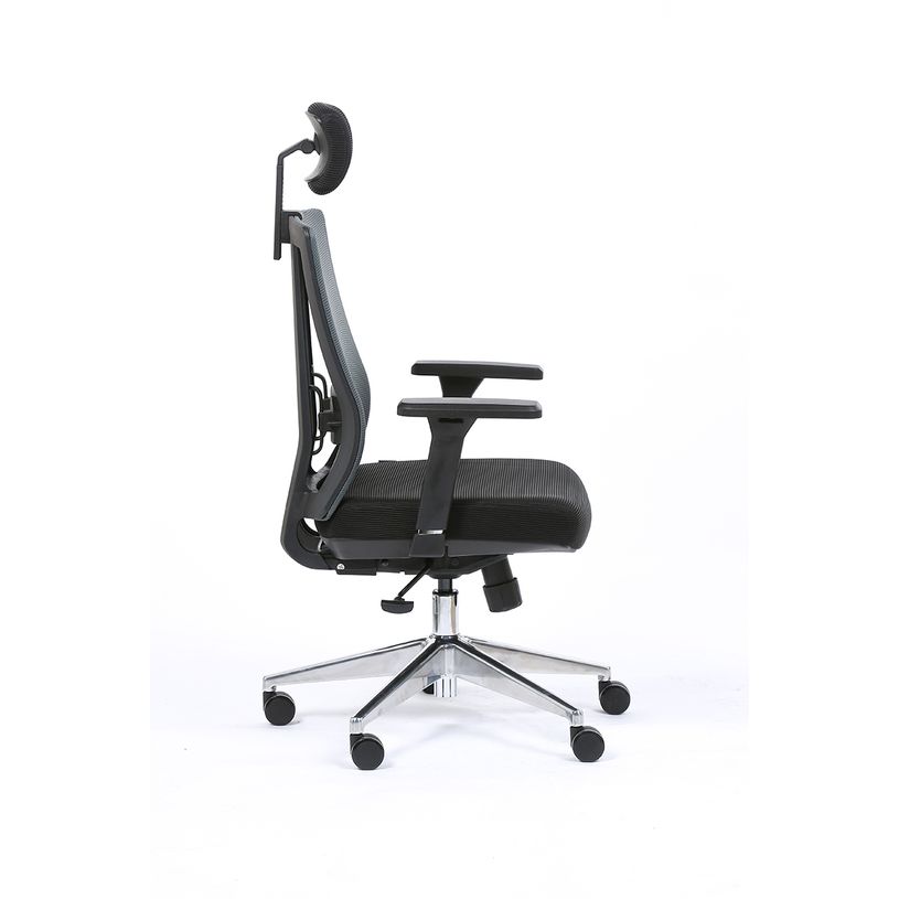 3701338800962-Fauteuil de bureau OFFSEAT - accoudoirs réglables - noir-P_400007599_5-4