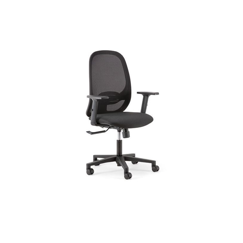 -Fauteuil de bureau GRACE - accoudoirs réglables - noir-P_400007600_2-1