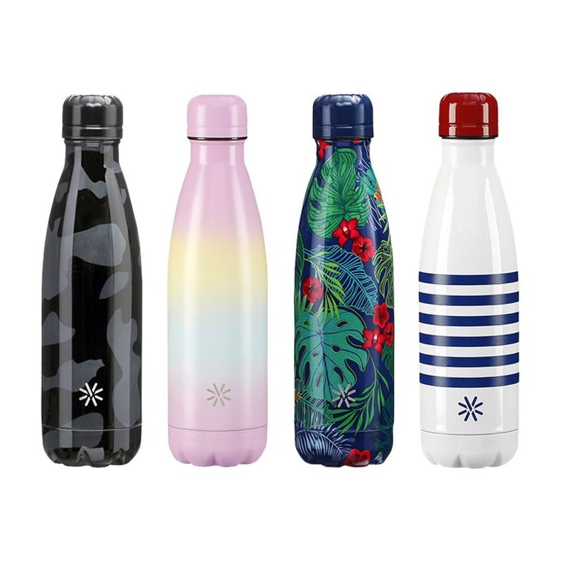 3135250122732-Aqua Fancy - Gourde Bouteille isotherme 500 ml - double paroi - disponible dans différent-P_400007604_5-0