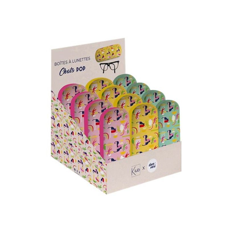 3700572750224-Kiub - Boîte à lunettes pliable - chats - différents modèles disponibles-P_400007672_1-0