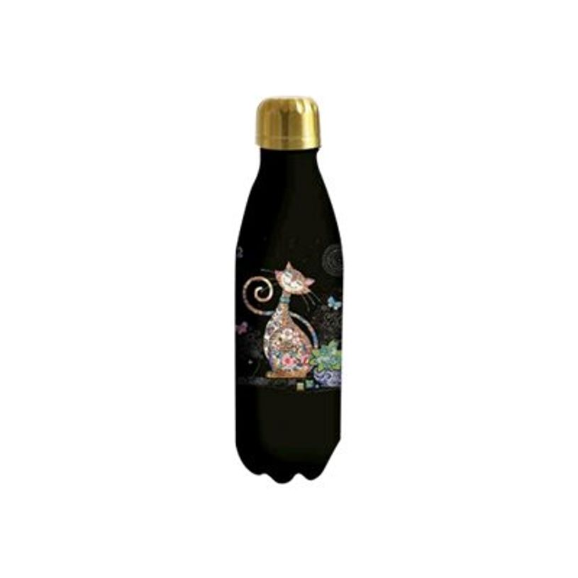 3700572750316-Kiub Bug Art - Bouteille isotherme 500 ml - chat papillons-P_400007677_1-0