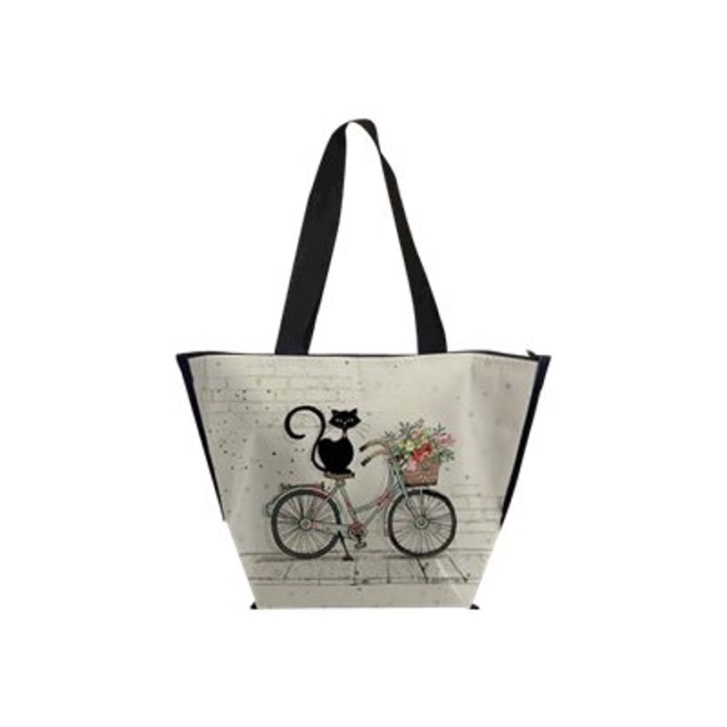 3700572750460-Kiub Bug Art - Lunch bag isotherme (sac repas) - chat sur vélo-P_400007684_1-0
