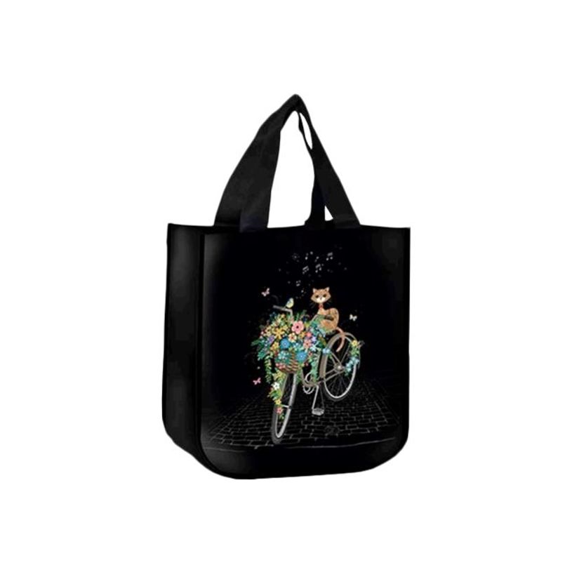 3700572750781-Kiub Bug Art - Sac cabas - chat sur vélo-P_400007704_1-0