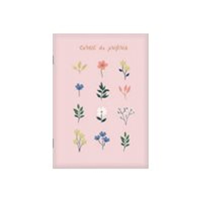 3700572751245-Kiub - Calendrier perpétuel A6 - jardin herbier rose-P_400007736_1-0