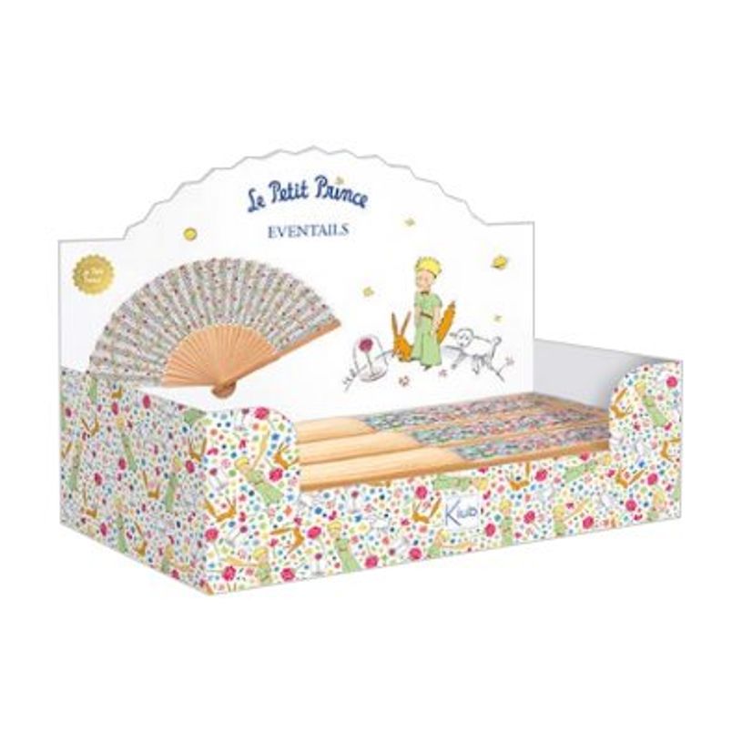 3700572740287-Kiub Bug Art - Eventail en bambou - Le Petit Prince-P_400007759_1-0