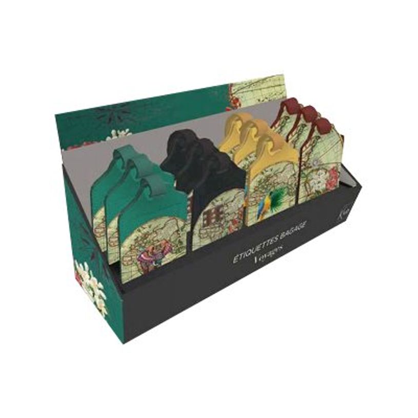 3700572752389-Kiub Voyages - Étiquette de bagage - disponible dans différentes couleurs-P_400007792_1-0