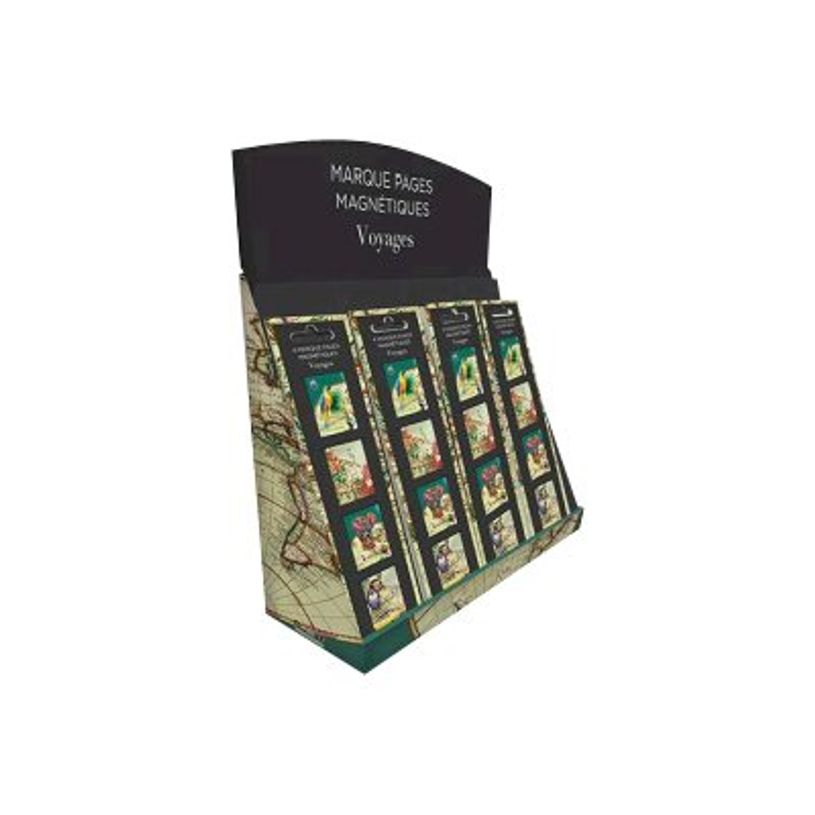 3700572752464-Kiub Bug Art - 4 Marque-pages magnétiques - voyage-P_400007797_1-0