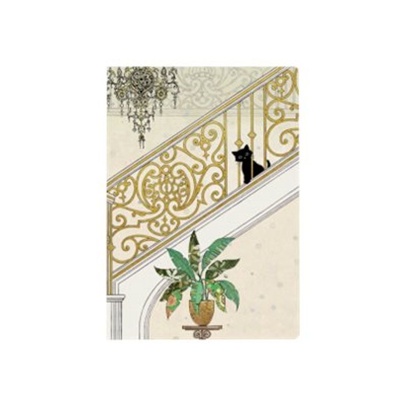 3700572755045-Kiub Bug Art - Carnet de notes A5 - ligné - Chaton escalier-P_400007814_1-0