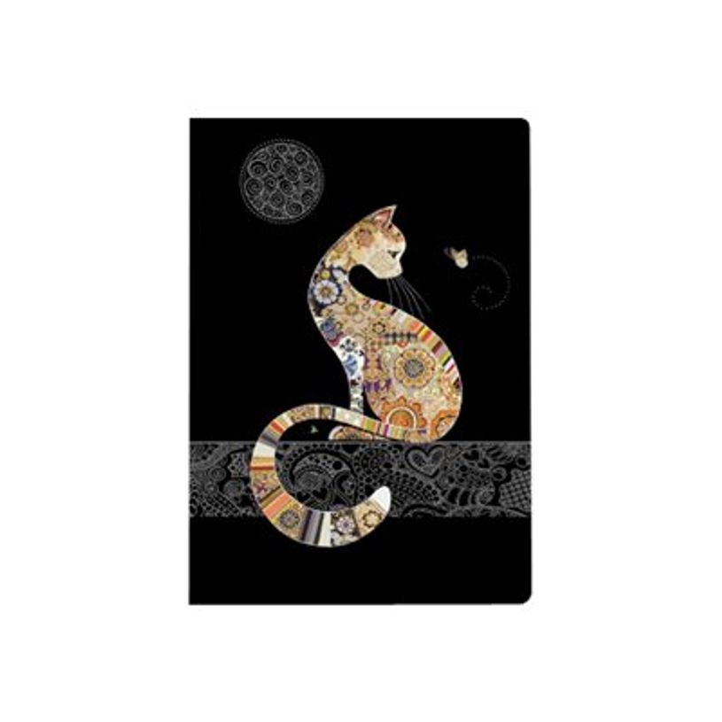 3700572750347-Kiub Bug Art - Carnet de notes A5 - ligné - Chat assis-P_400007819_1-0