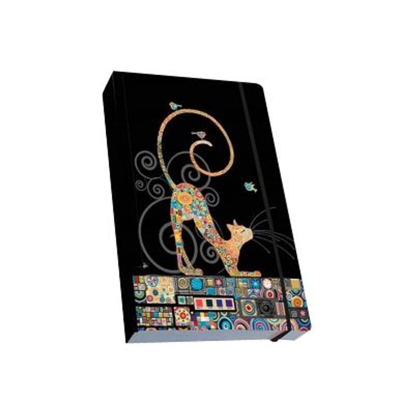 3700572744599-Kiub Bug Art - Carnet de notes A6 - ligné - Chat Klimt-P_400007825_1-0