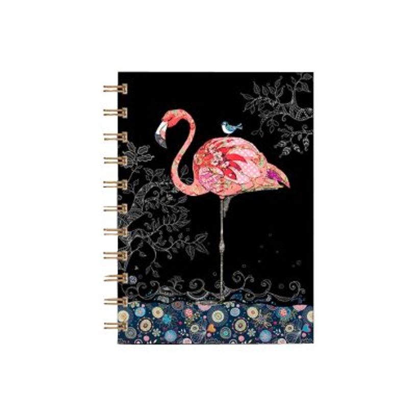3700572744674-Kiub Bug Art - Carnet de notes à spirale A6 - ligné - Flamant-P_400007830_1-0