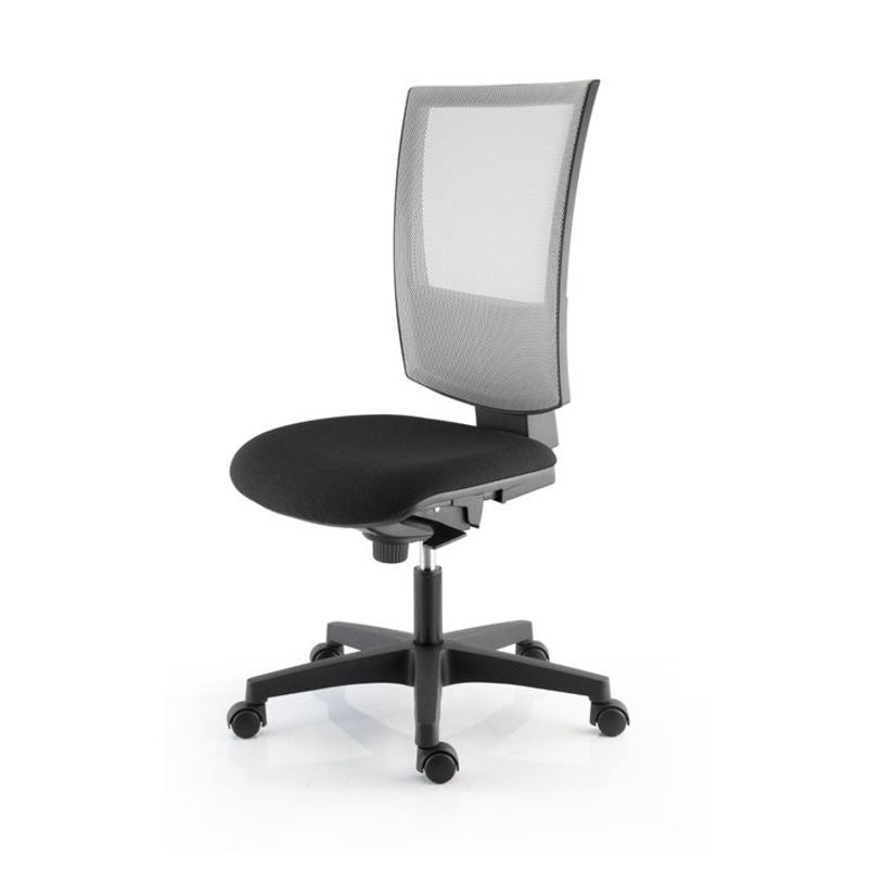 3660916028207-Fauteuil de bureau KILIMA - accoudoirs en option* - gris-P_400007832_2-1