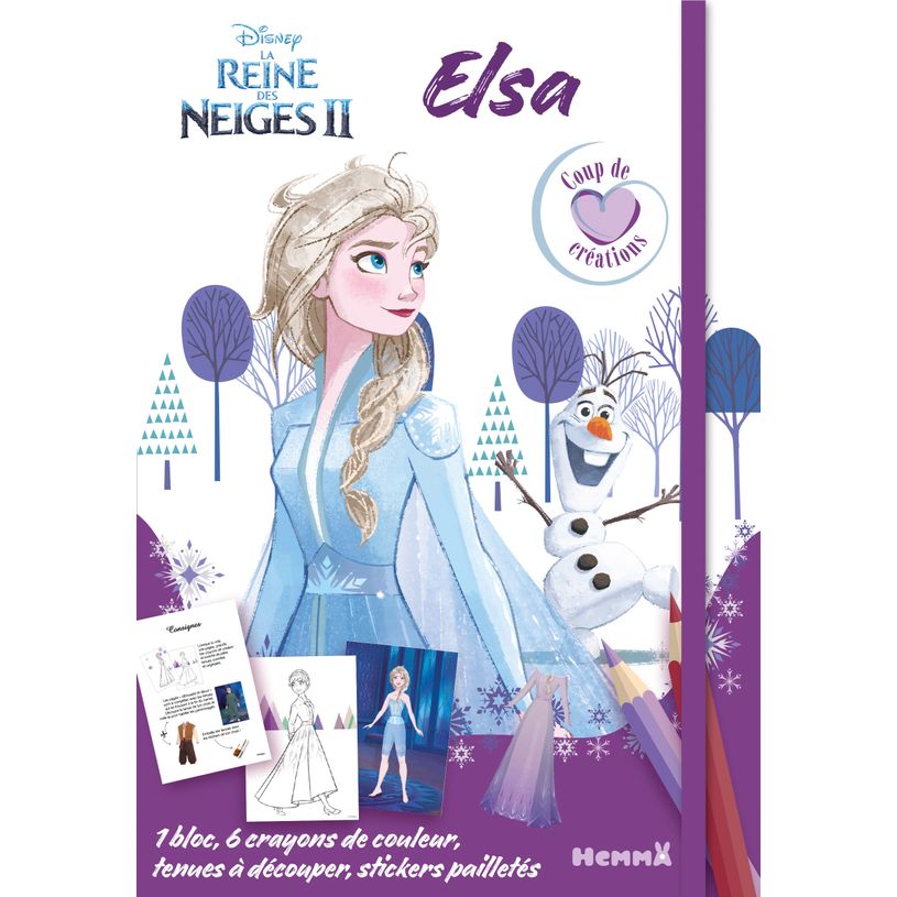 9782508046742-Disney La Reine Des Neiges 2 - Elsa - Coup de cœur créations-P_400007971_1-0