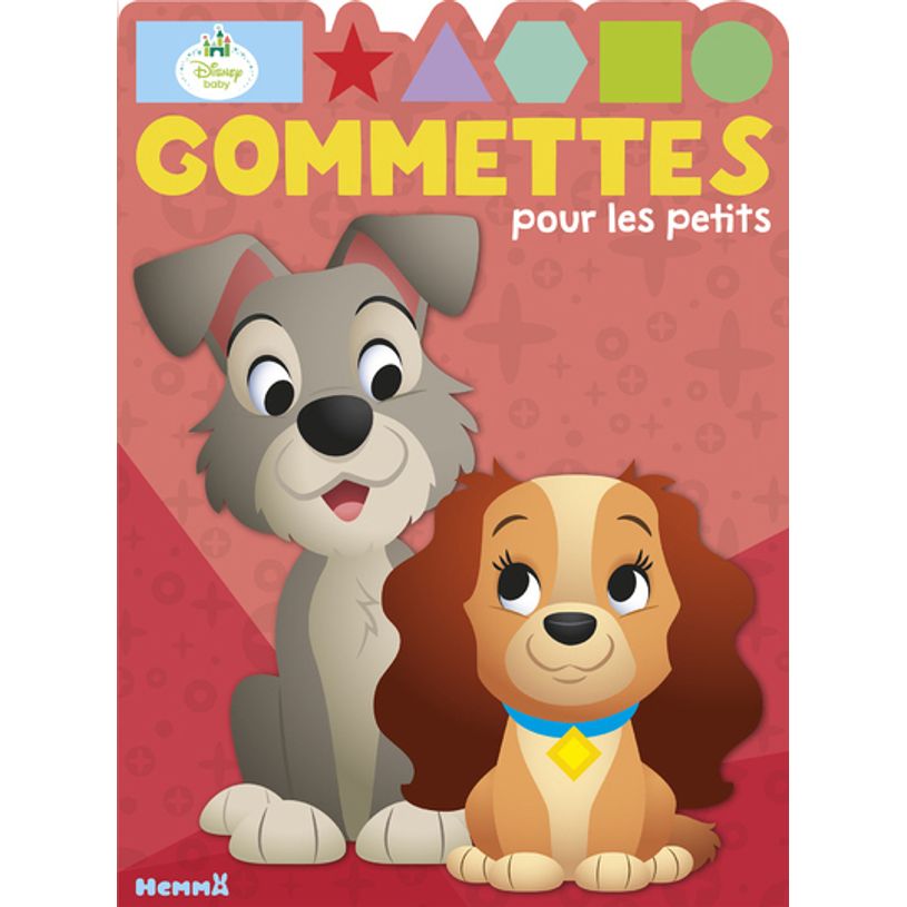 9782508042607-Disney baby - Gommettes pour les petits - La Belle et le Clochard-P_400007974_1-0