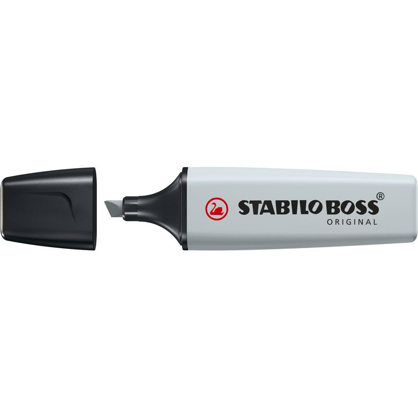 4006381566001-STABILO BOSS ORIGINAL Pastel - Surligneur - poudre de gris--1