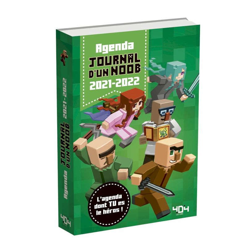 9791032404676-Agenda dont tu es le héros - journal d'un noob - 1 jour par page-P_400008130_1-0