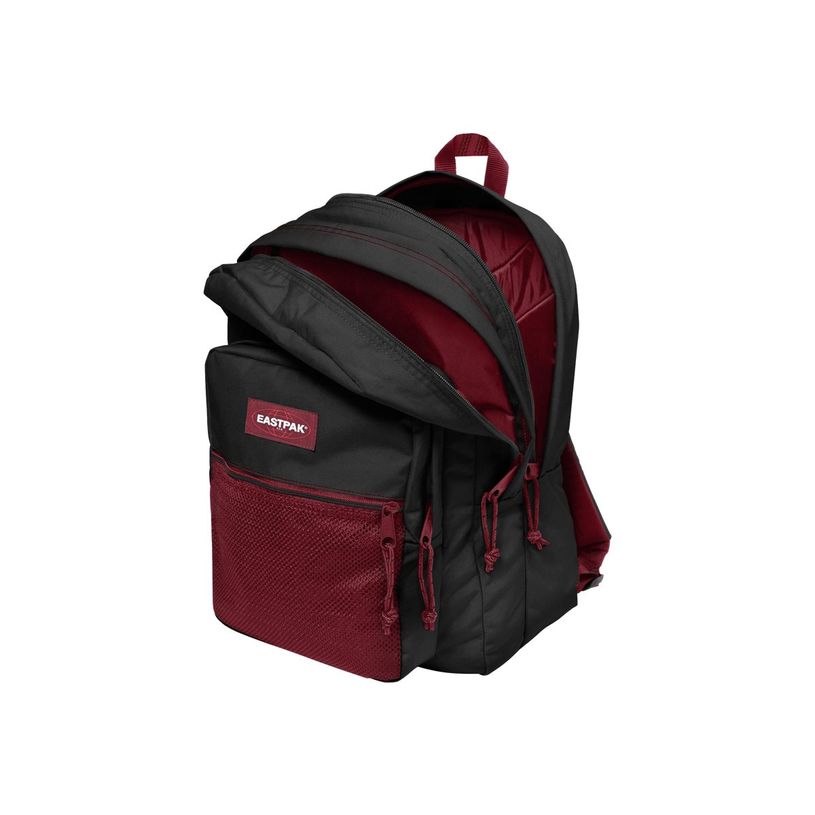 5400879256006-EASTPAK Pinnacle - Sac à dos 2 compartiments - 42 cm - Blackout striped red-P_400008337_3-2