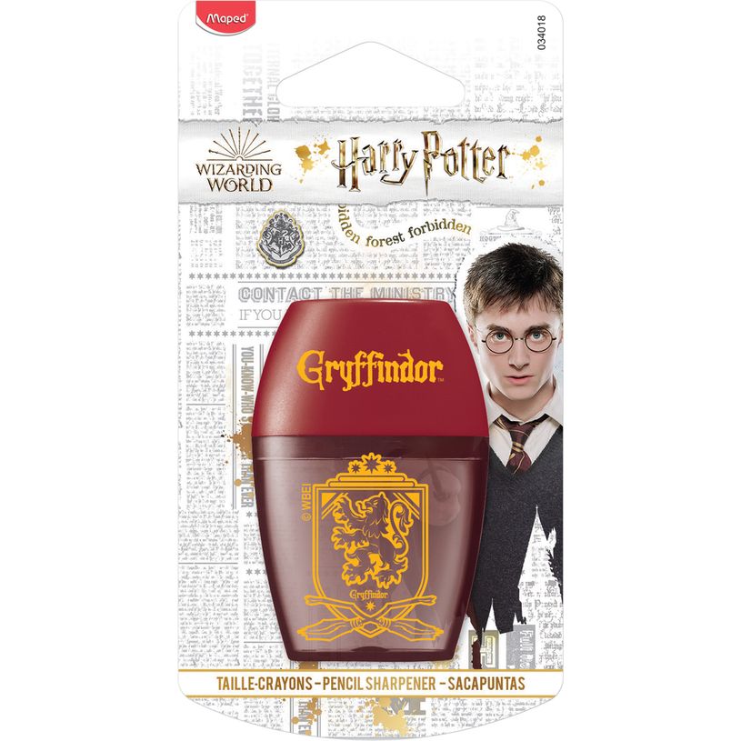 3154140340186-Maped Harry Potter Gryffondor - Taille crayon - 1 trou-P_400008421_1-0