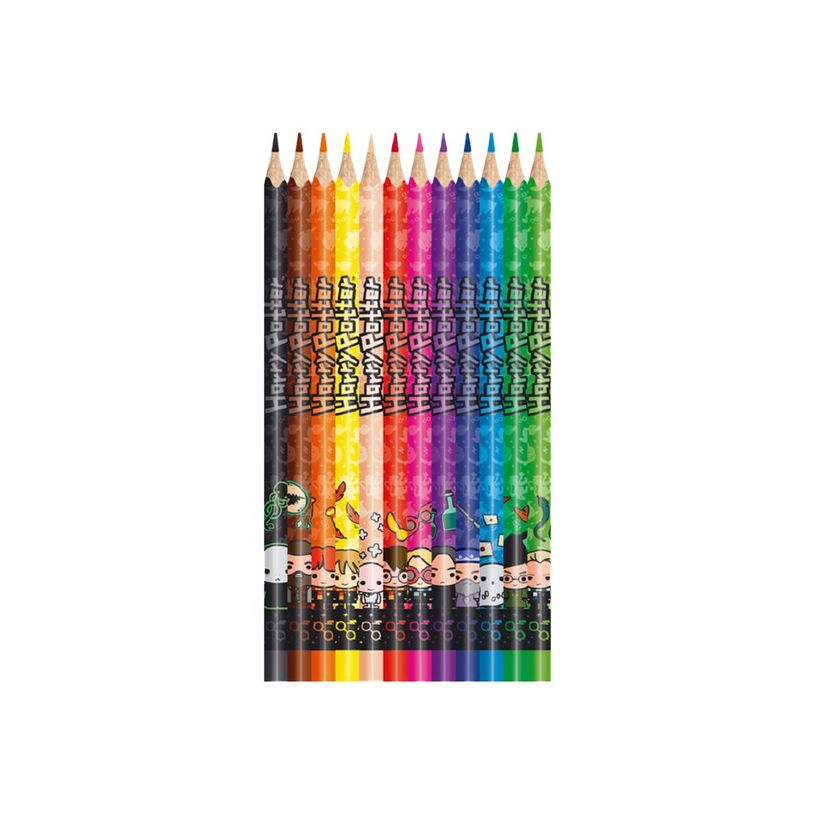 3154148320531-Maped Color'Peps Harry Potter - 12 Crayons de couleur - couleurs vives assorties-P_400008427_2-0