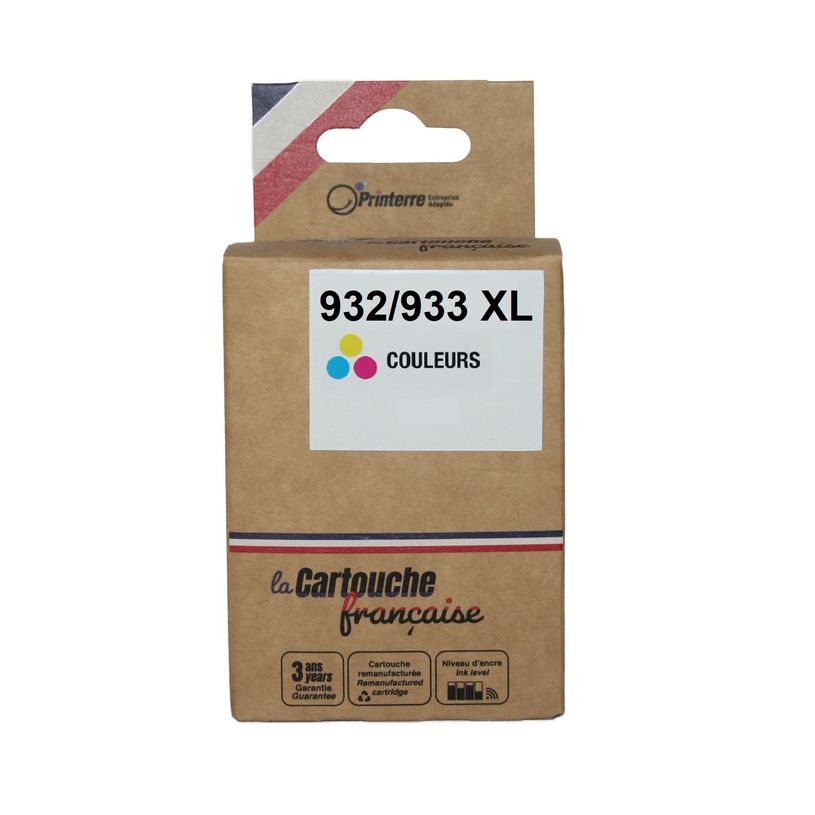 3662545016655-Cartouche compatible HP 932XL/933XL - Pack de 4 - noir, cyan, magenta, jaune - La cartouch-P_400008447_1-0