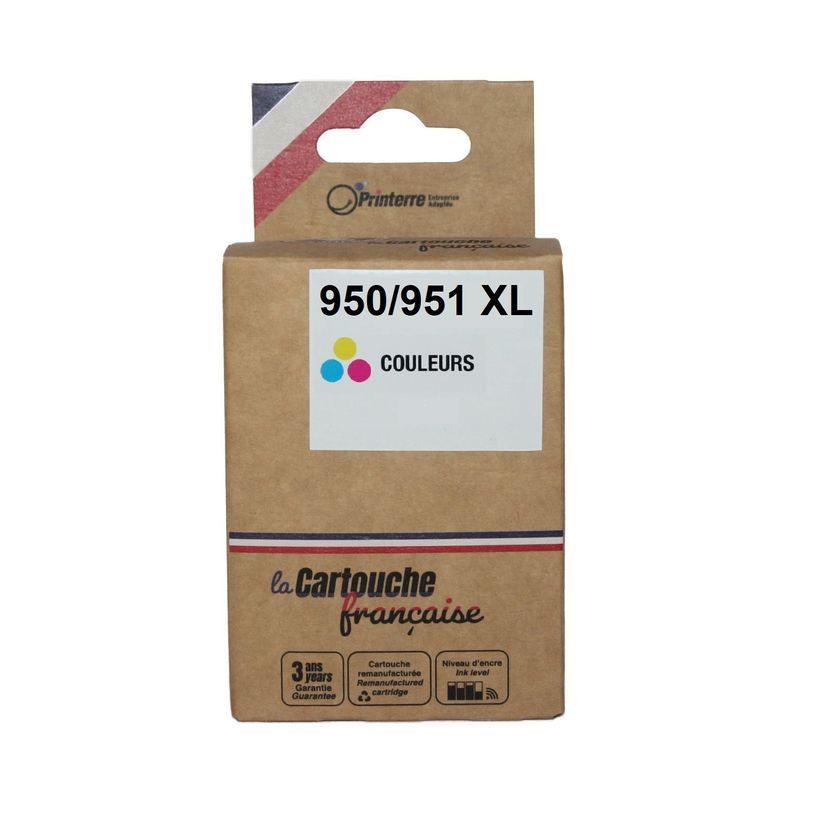 3662545016617-Cartouche compatible HP 950XL/951XL - Pack de 4 - noir, cyan, magenta, jaune - La cartouch-P_400008452_1-0