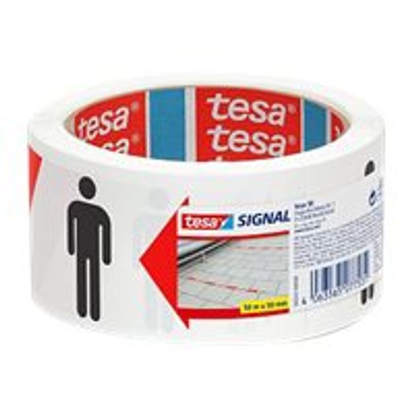 4063565077531-Tesa Signal - Ruabn adhésif de distanciation minimum 1,5 m - 50 mm x 50 m - rouge et blan-P_400008458_3-1