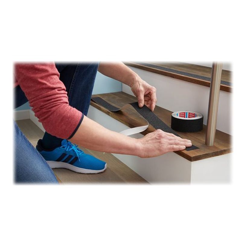 4042448101662-Tesa - Ruban adhésif anti-dérapant - 25 mm x 5 m - noir-P_400008459_5-6