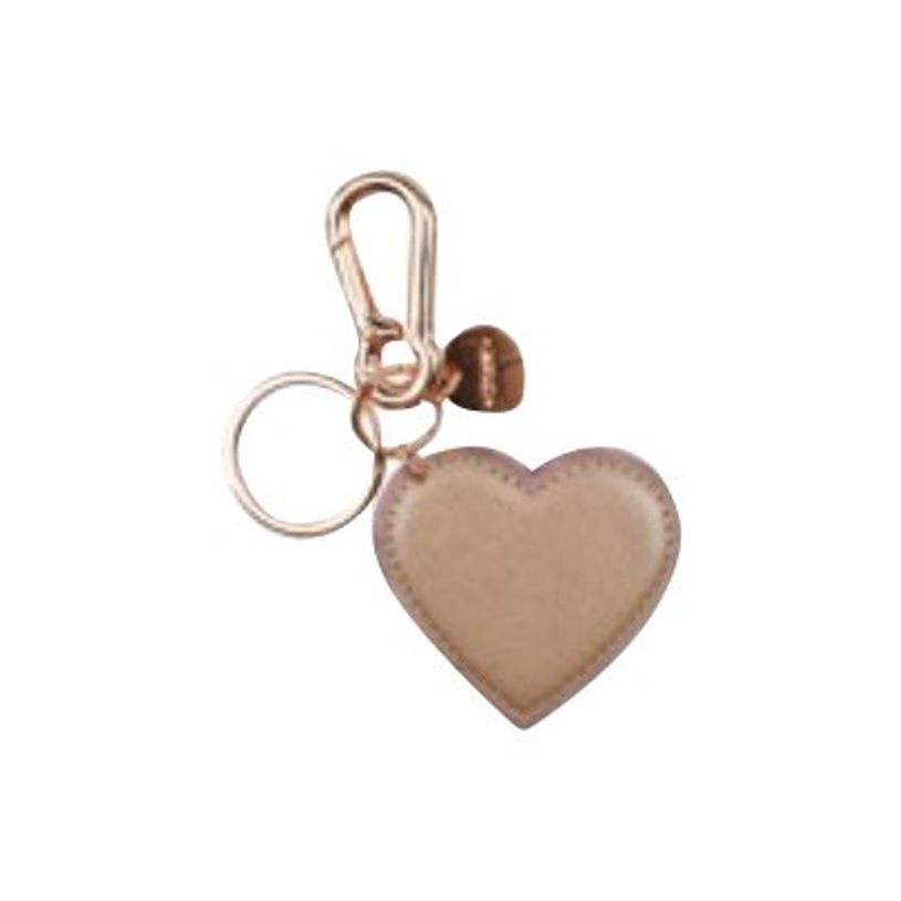 8052783616895-Legami My Initial - Porte-clés - cœur beige-P_400008498_1-0